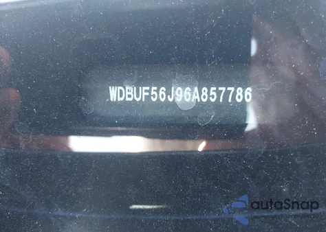 2006 Mercedes-Benz E 350 из США, поврежденный, VIN WDBUF56J96A857786